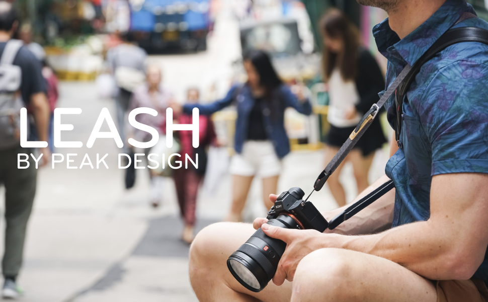 Peak Design Leash & Cuff Camera Strap and Hand Strap in Black