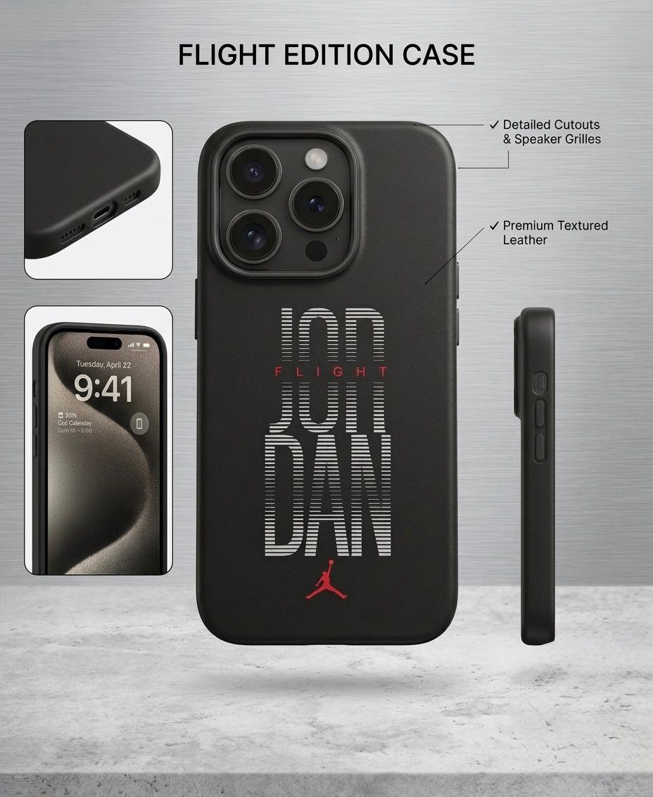JORDAN case / iPhone 15/15promax/16/16pro