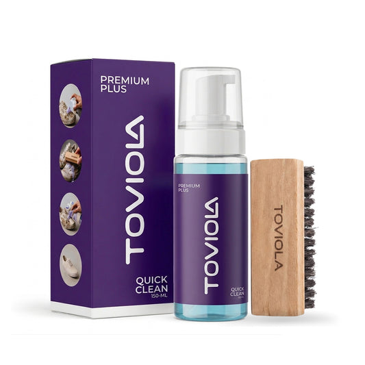 Toviol Shoe Cleaner Kit with Brush  (suitable for all type shoe)