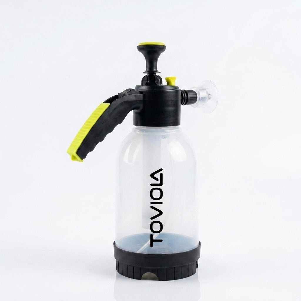 2Ltr Foam Sprayer for Car & Bike Washing, Home Cleaning – High-Pressure Blaster for Cleaning, Adjustable Nozzle, No Electricity Needed – Produces Thick, Long-Lasting Foam. (Only Sprayer)