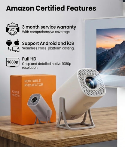 Projector Portable | FHD | UHD | smart wireless projection