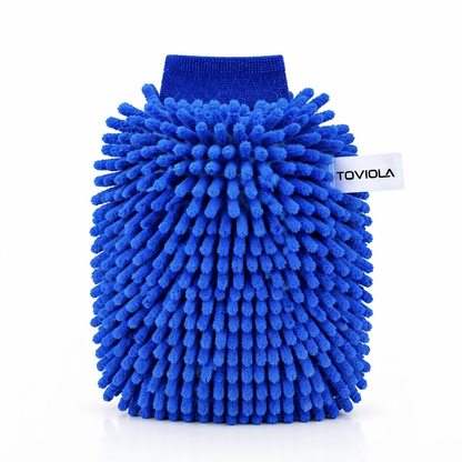 Microfibre Chenille Car Wash Mitt (Double Side)