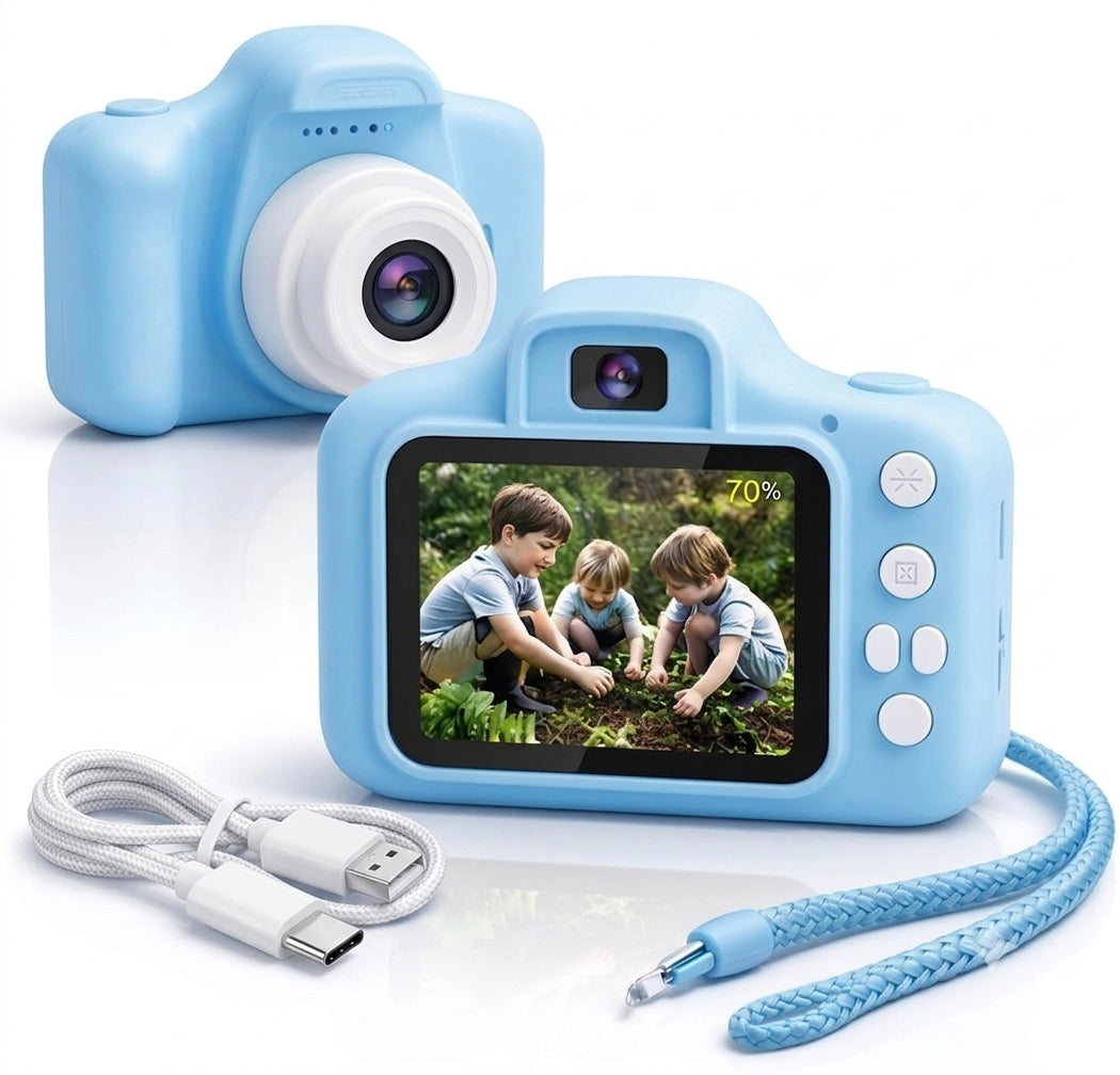 Kids Digital Camera – Lightweight Toy Camera for Boys & Girls