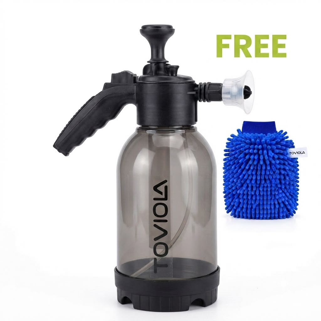 Car Foam Sprayer Wash + Glow free