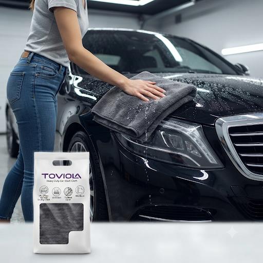 Microfiber Vehicle Drying Cloth |1200GSM | 40x40 | Twisted Loop