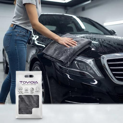 Microfiber Vehicle Drying Cloth |1200GSM | 40x40 | Twisted Loop